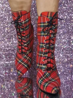 Bottines à talons aiguilles à bout pointu chaussures femmes