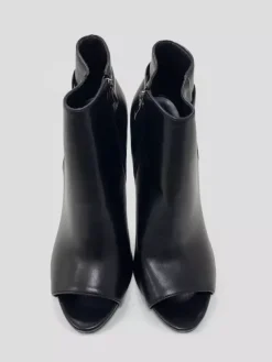 Bottines à talons hauts Bottines à talons aiguilles à bout ouvert