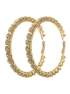 Boucles d'oreilles de mariée Diamant Fille Strass Bijoux de mariée percés