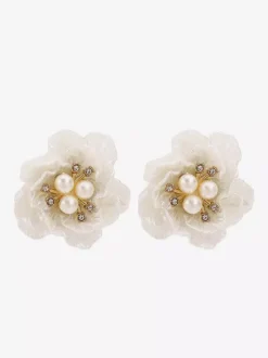 Boucles d'oreilles Camellia Pearl pour femme 2026