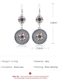 Boucles d'oreilles Daisy Bohemian pour femmes 2026