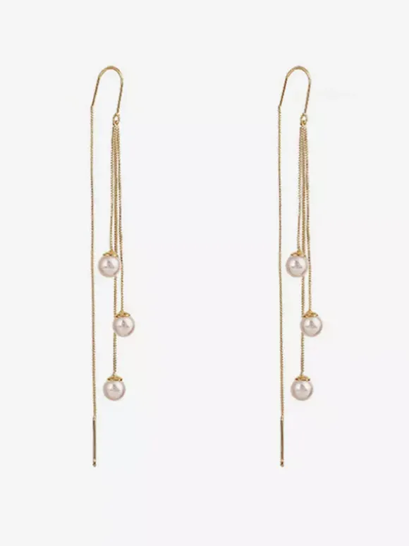 Boucles d'oreilles de mariage Strass Femme Strass Bijoux de mariage percés