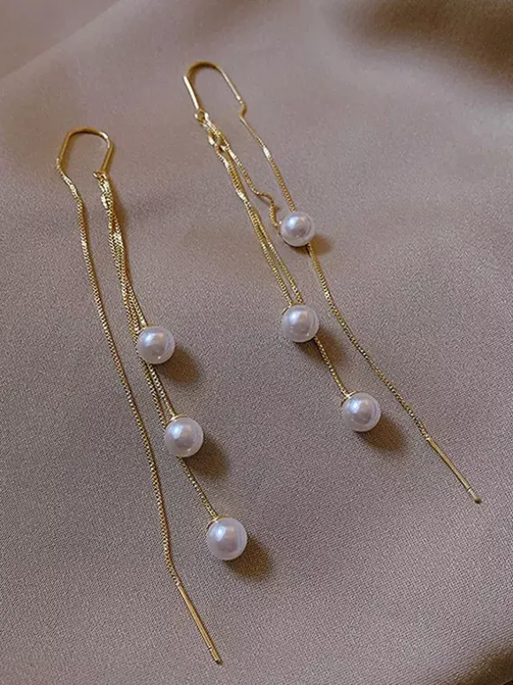 Boucles d'oreilles de mariage Strass Femme Strass Bijoux de mariage percés