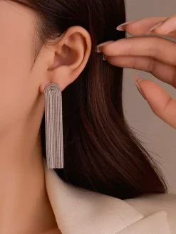Boucles d'oreilles dorées pour adulte style vintage décontracté bijoux de tous les jours