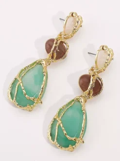Boucles d'oreilles en forme de larme en acrylique pour femmes 2026