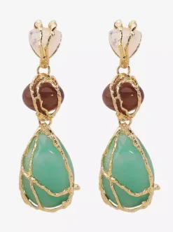 Boucles d'oreilles en forme de larme en acrylique pour femmes 2026
