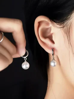 Boucles d'oreilles en perles vintage pour femmes 2026