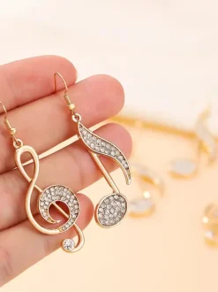 Boucles d'Oreilles Métal Doré Adulte Quotidien Décontracté Bijoux