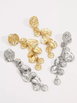 Boucles d'oreilles pendantes longues en métal pour femmes 2026
