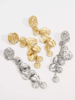 Boucles d'oreilles pendantes longues en métal pour femmes 2026