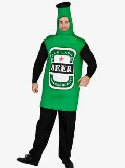 Bouteille de bière drôle d'Halloween Costume d'Halloween une pièce pour la fête de l'Oktoberfest