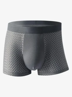 Boxer pour homme pantalon court sous-vêtement confortable noir