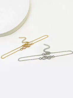 Bracelet de Cheville Strass Quotidien Simple Adulte Femme Bijoux