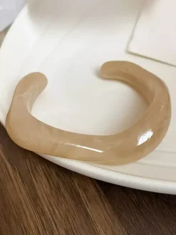 Bracelet rond style européen pour adulte et fille bijou décontracté au quotidien