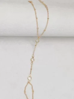Bracelet Strass Minuscules Détails Perlés Bracelet Tendance Chic