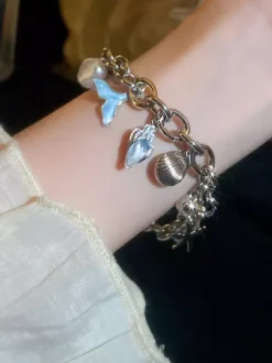 Bracelet style européen irrégulier pour un usage quotidien et décontracté - Bijou pour adulte et fille