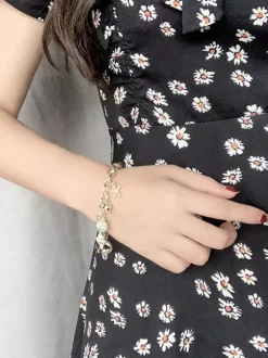 Bracelet style européen irrégulier pour un usage quotidien et décontracté - Bijou pour adulte et fille