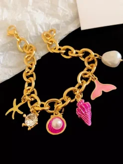 Bracelet style européen irrégulier pour un usage quotidien et décontracté - Bijou pour adulte et fille