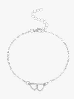 Bracelet de cheville coeur ajouré plage été bracelet de cheville
