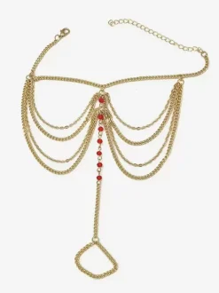 Bracelet de Cheville Métal Plage Bijoux Femme Adulte
