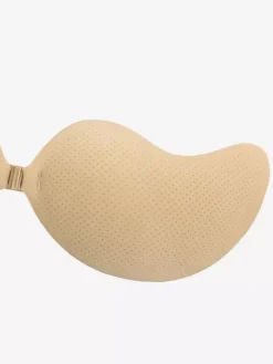 Cache-tétons de lingerie robe de bal sans bretelles boutons couleur chair fermeture avant invisibles rehausseur de mamelons