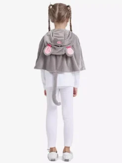 Cape de costume de carnaval d'Halloween pour filles