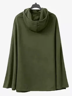 Cape Vintage Rétro Médiéval Pirate Cardigan Cape Déguisement Vintage Cape