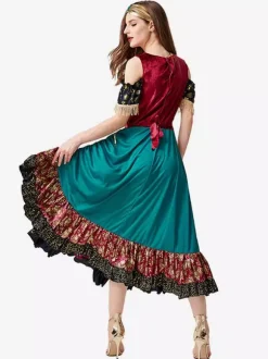 Carnaval Costumes Gitane Flamenco Danse