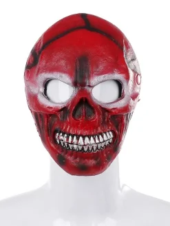 Carnaval Masque Effrayant Halloween Pour Les Accessoires De Costumes De Mascarade En Plastique Pour Enfants