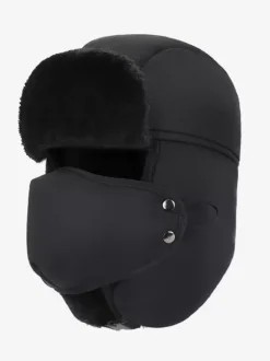 Casquette De Sport Chapeau D'hiver Chaud En Polyester Pour Homme