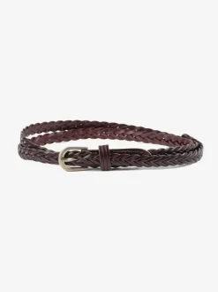 Ceinture élégante en cuir avec boucle en métal ceintures polyvalentes de couleur unie pour femmes