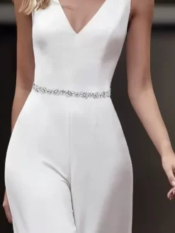 Ceinture de perles pour robe de mariée