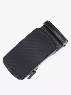 Ceinture En Cuir Pu À Carreaux Pour Hommes À La Mode