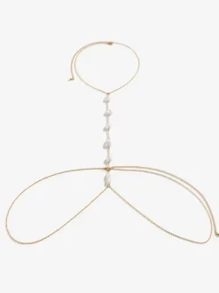 Chaîne de poitrine Perle accessoires Bijoux pour femmes
