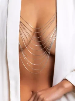 Chaîne de poitrine Bijoux pour femmes pour la Saint-Valentin
