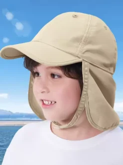 Chapeau Bob Enfant Polyester Athlétique Unisexe Chapeau de Soleil