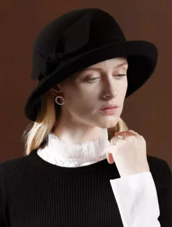 Chapeau de laine rétro Arcs Royal Accessoires cheveux Femmes Vintage Headpieces Déguisements Halloween