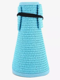 Chapeau de paille de plage vide protection solaire d'été chapeau de soleil pliable à large bord 2026