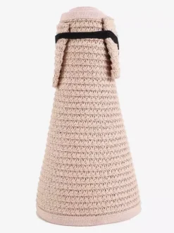 Chapeau de paille de plage vide protection solaire d'été chapeau de soleil pliable à large bord 2026