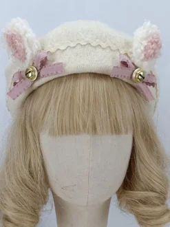 Chapeau Rococo Style Lolita Volants N艙uds Accessoire Polyester Lolita