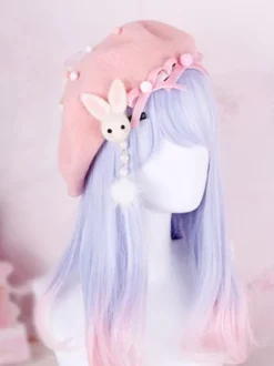 Chapeau Sweet Lolita Rose BowknotBow Polyester Accessoires Lolita Chapeaux