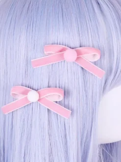 Chapeau Sweet Lolita Rose BowknotBow Polyester Accessoires Lolita Chapeaux
