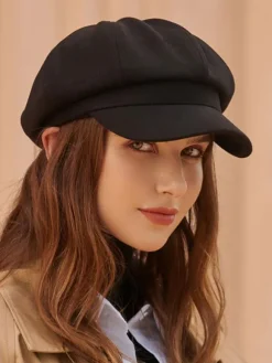 Chapeaux Casquette Femme Unicolore