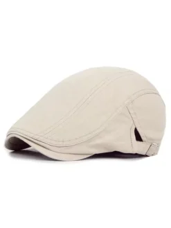 Chapeaux d'abricot classiques en polyester pour hommes