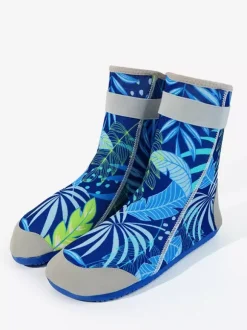 Chaussettes de plage unisexes imprimées et antidérapantes pour l'été 2026