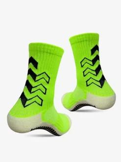 Chaussettes De Sport Épaisses Basket-Ball Bleues Respirantes Lot De 3 Paires Adultes Enfants Entraînement
