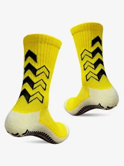 Chaussettes De Sport Épaisses Basket-Ball Bleues Respirantes Lot De 3 Paires Adultes Enfants Entraînement