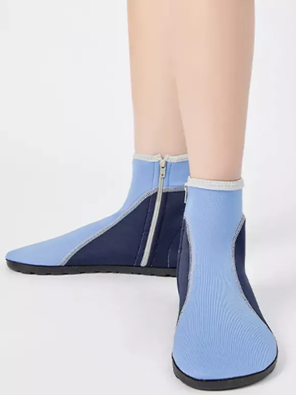 Chaussettes de plage légères à fermeture éclair 2026