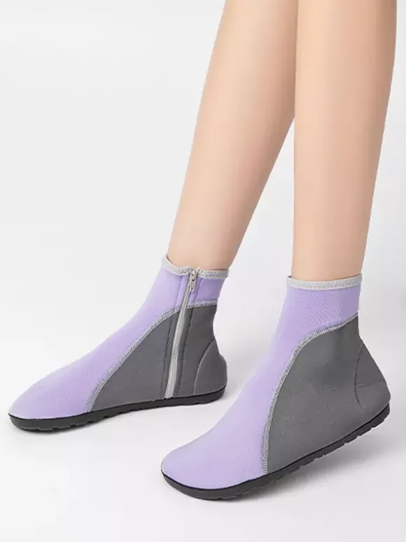 Chaussettes de plage légères à fermeture éclair 2026