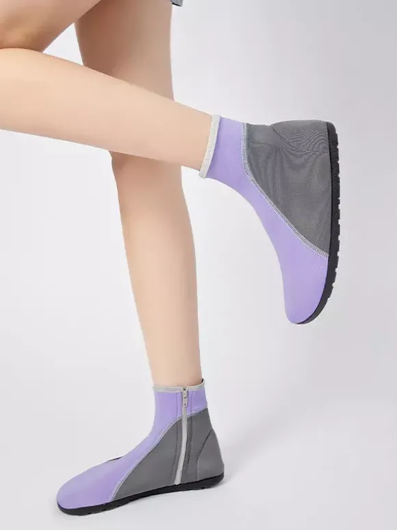 Chaussettes de plage légères à fermeture éclair 2026
